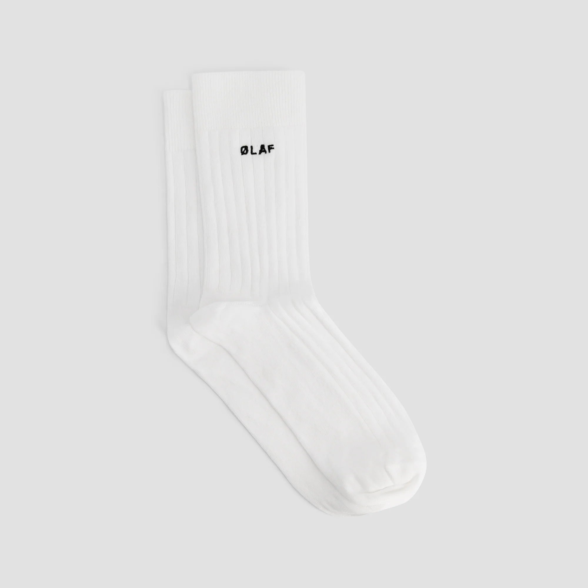 OLAF WAVY DRIFT SOCK - OPTICAL WHITE