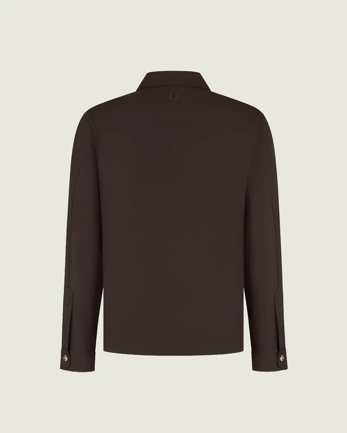 DUQUEZZI WOOL STRETCH JACKET CASELLA | DARK BROWN