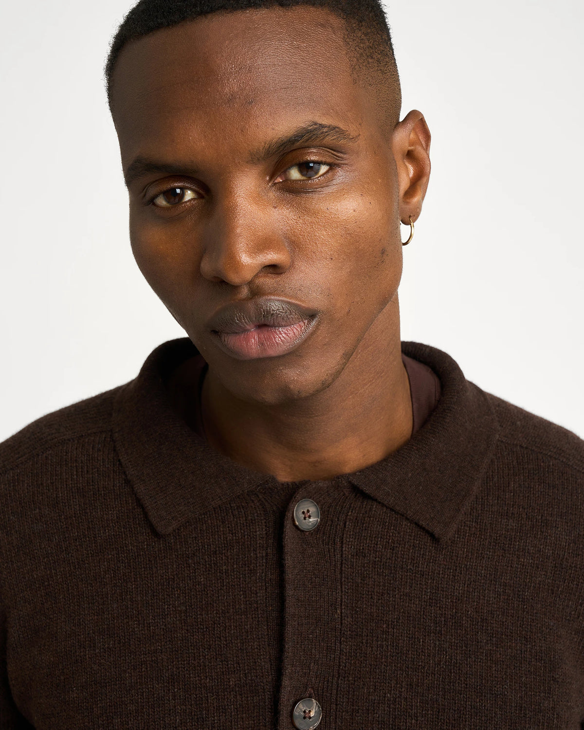 RESTERÖDS DEAN CARDIGAN | BROWN