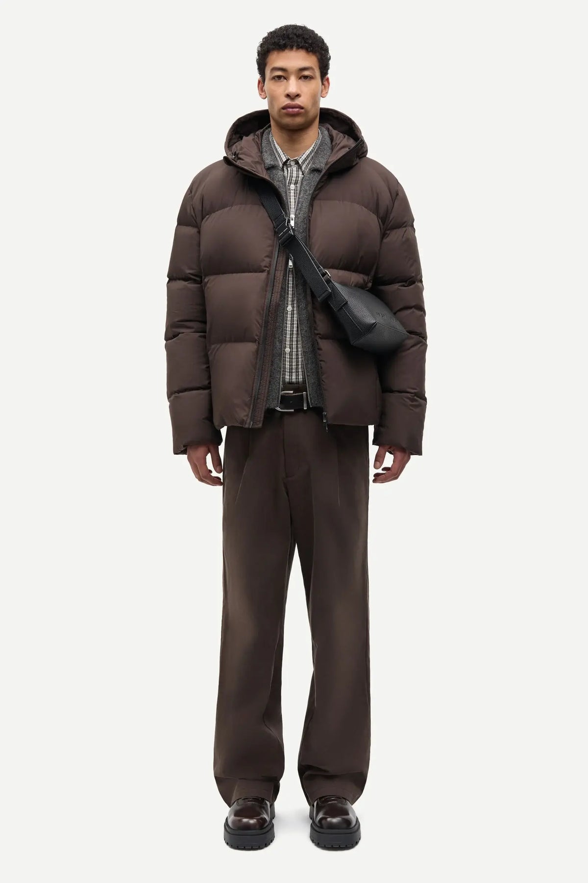 SAMSOE SAMSOE SAPAX PUFFER JACKET 16159 | MULCH