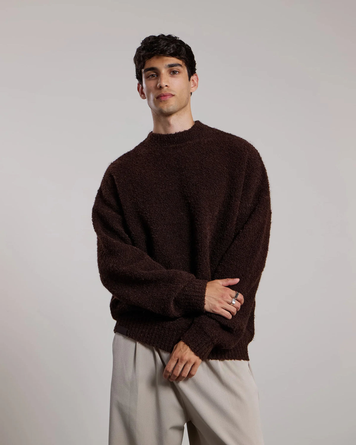 AEDEN MOZENO KNIT | GANACHE
