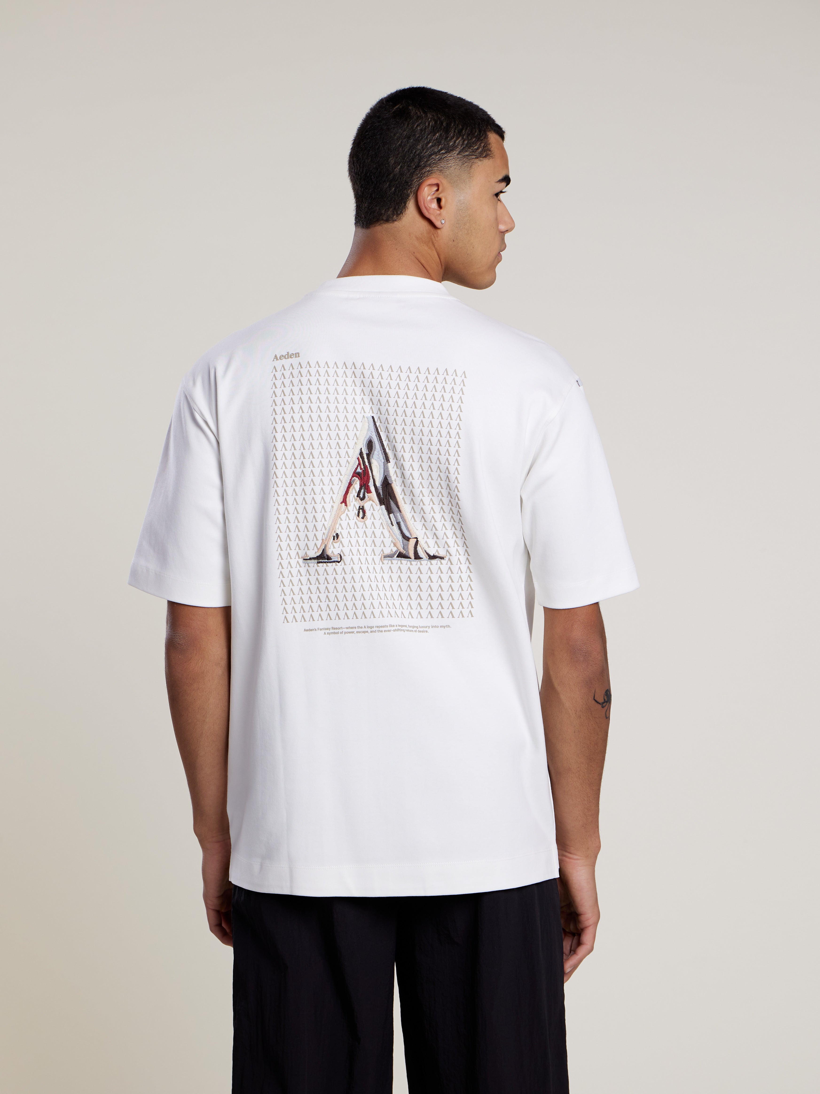 AEDEN JUKE TEE | OFF WHITE