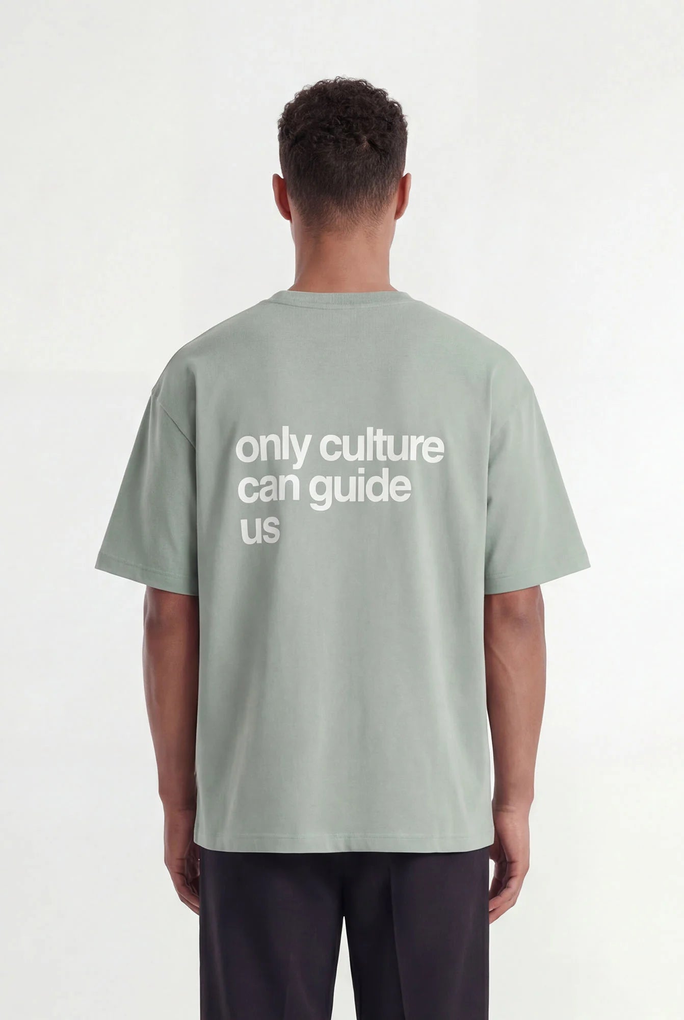 DON’T WASTE CULTURE OSHIMI T-SHIRT | Turquoise