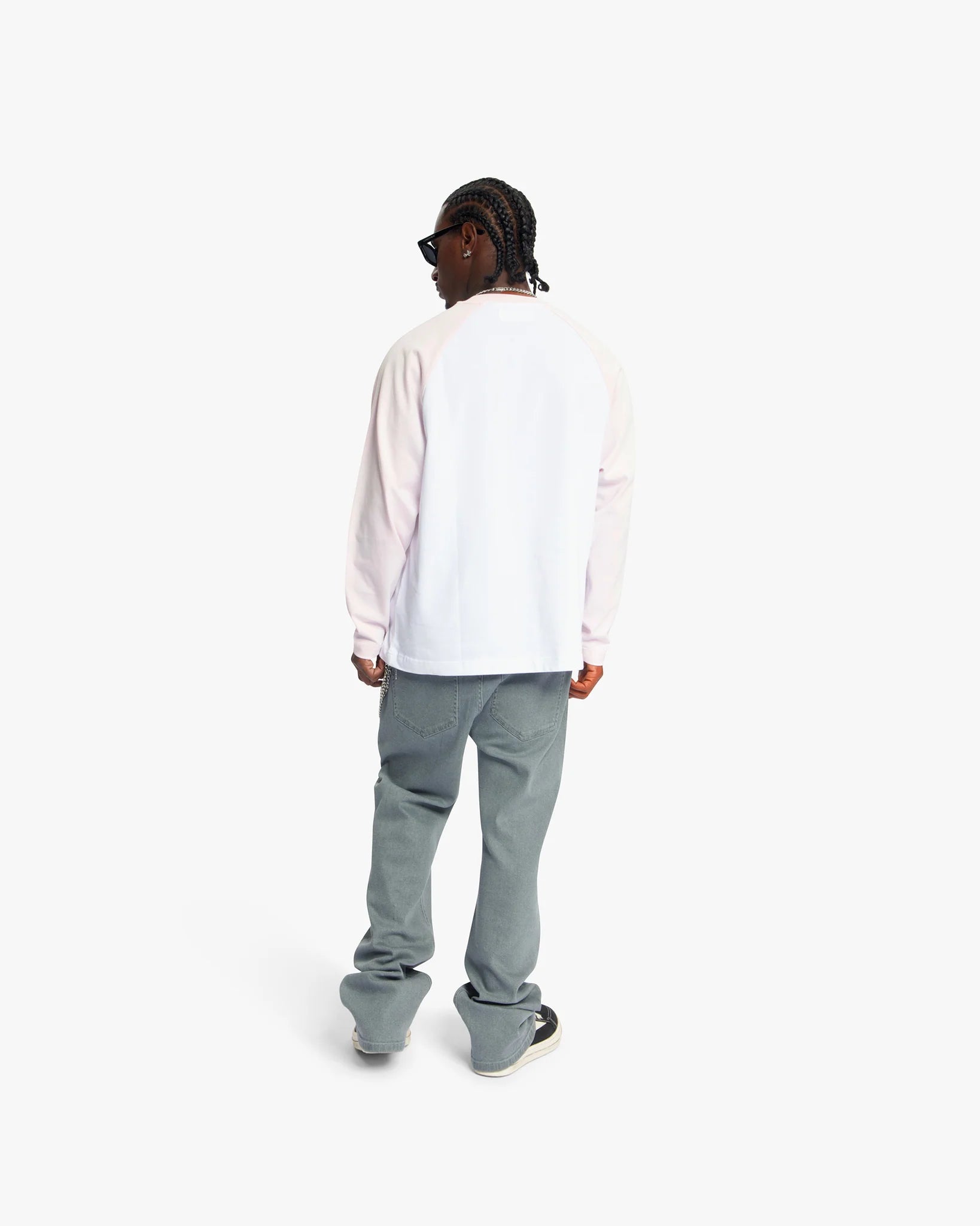 Croyez Fraternité Raglan Longsleeve | White