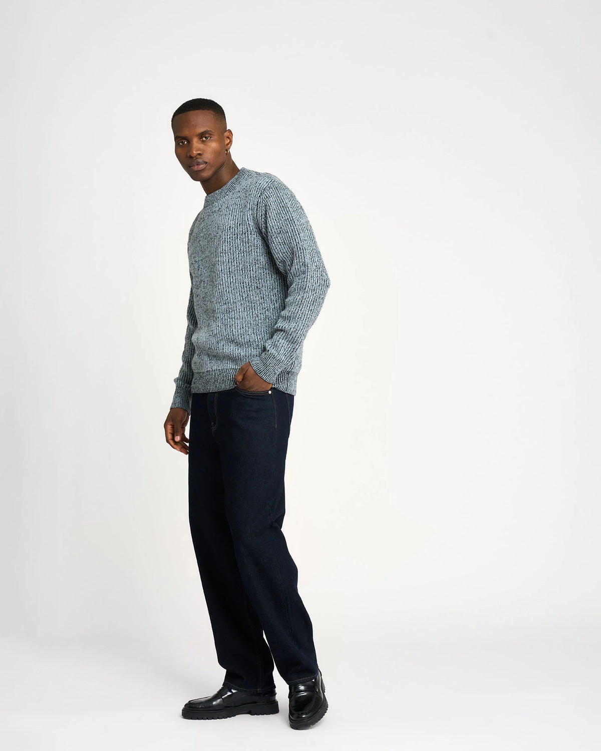 RESTERÖDS JAMESON PULLOVER | BLUE