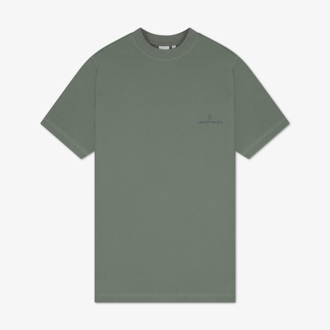 LAW OF THE SEA LAW TEE Duck Green