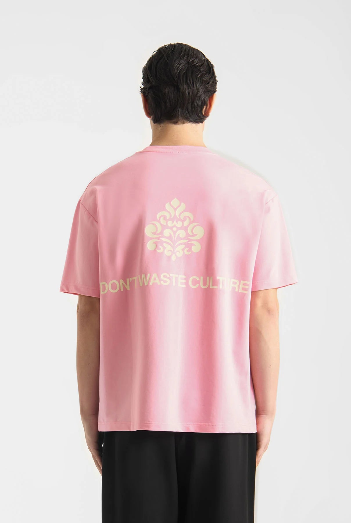 DON'T WASTE CULTURE AZEMARI T-SHIRT | Pink