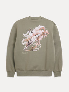 AEDEN MAËLO SWEATSHIRT | VETIVER
