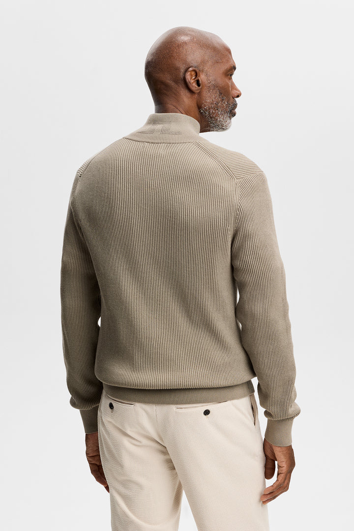 J.LINDEBERG ALEXIS FULL ZIP | Brindle