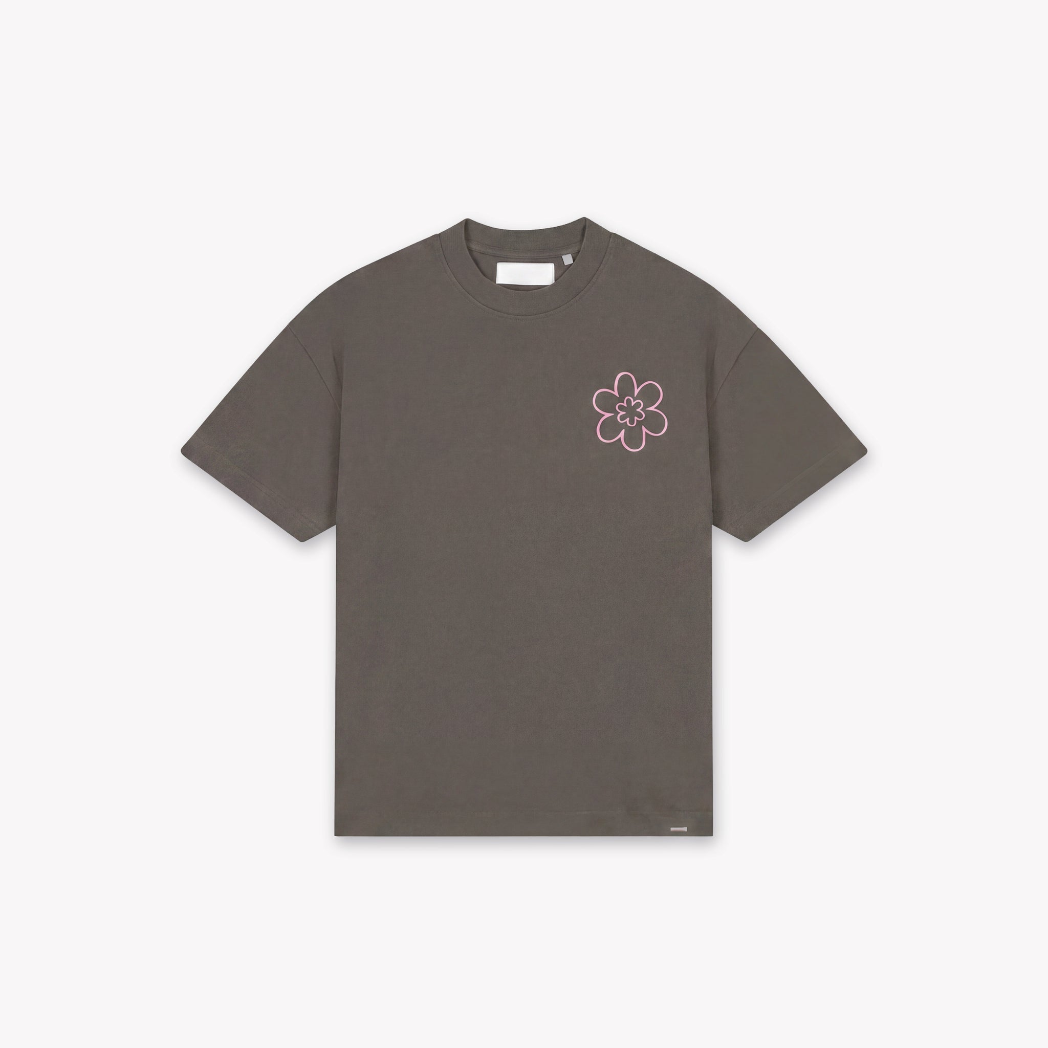 Croyez Contour De La Fleur T-Shirt | Washed Brown
