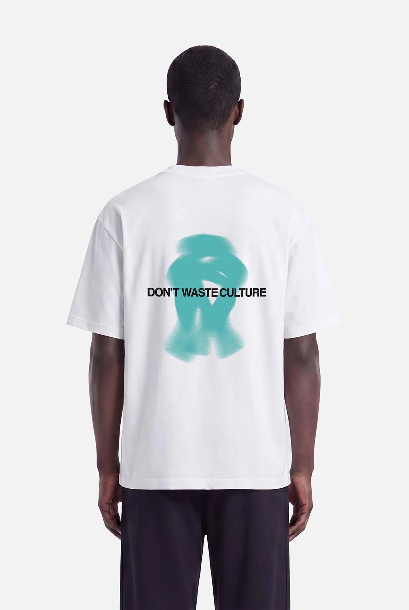 DON’T WASTE CULTURE RISA T-SHIRT | OFF-WHITE