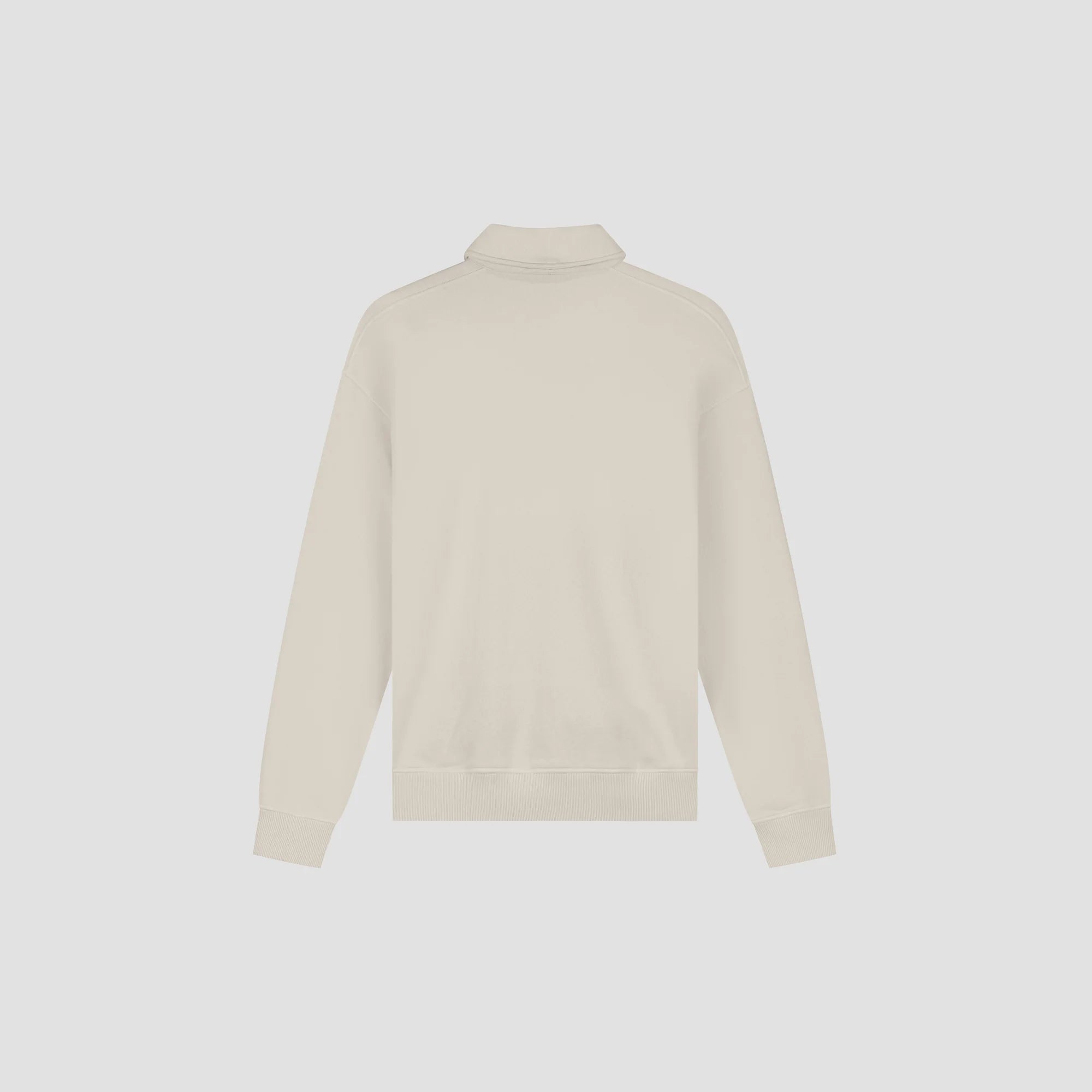 OLAF SIGNATURE OVERSIZED POLO - CEMENT