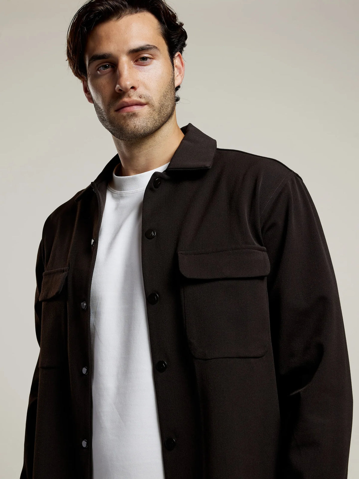 AEDEN ALBANO SHIRT | GANACHE