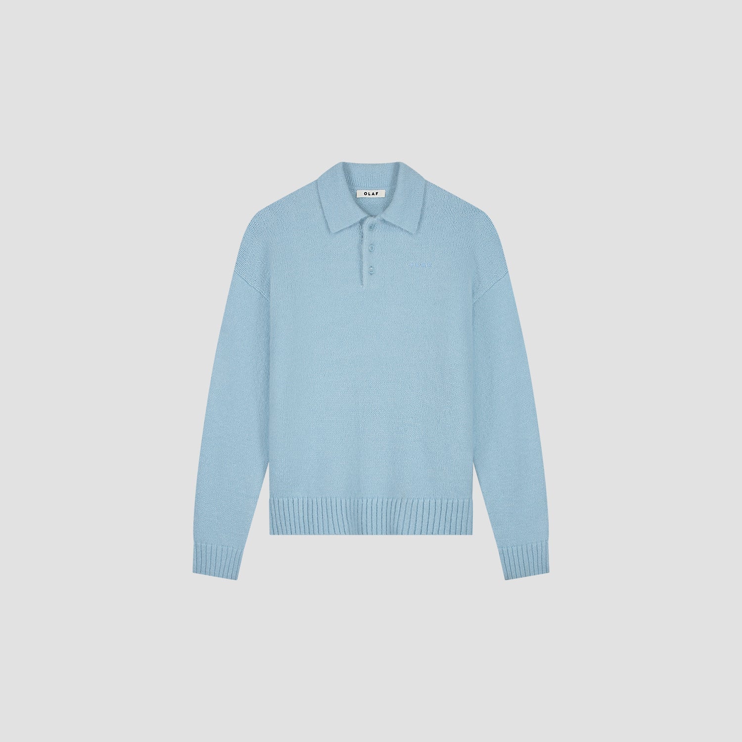 OLAF OVERSIZED KNITTED POLO - WINDSURFER