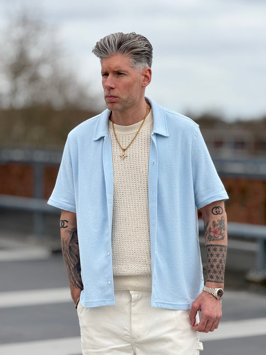 SAMSOE SAMSOE KVISTBRO SHIRT 11600 Skyway