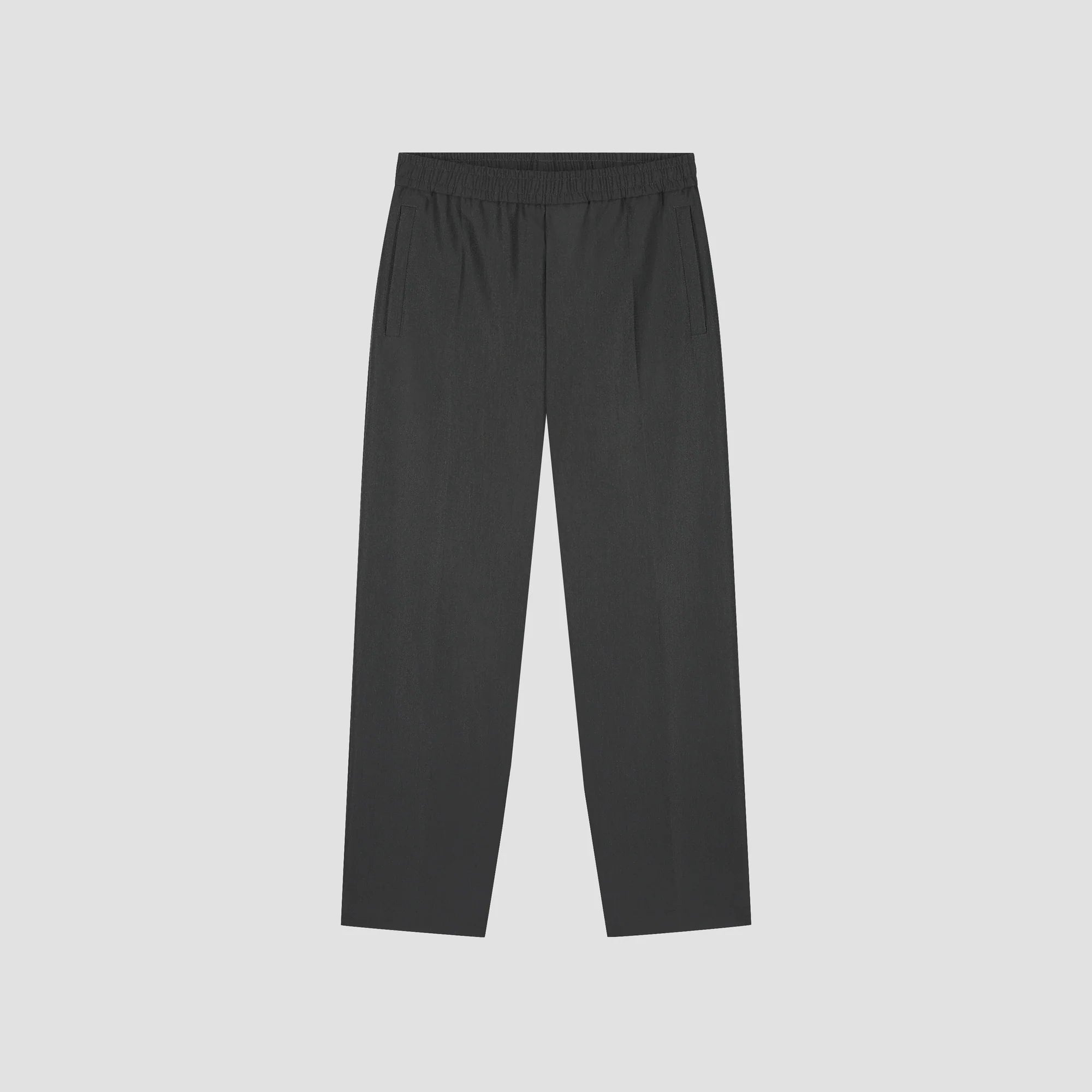 OLAF SLIM ELASTICATED PANT - CHARCOAL