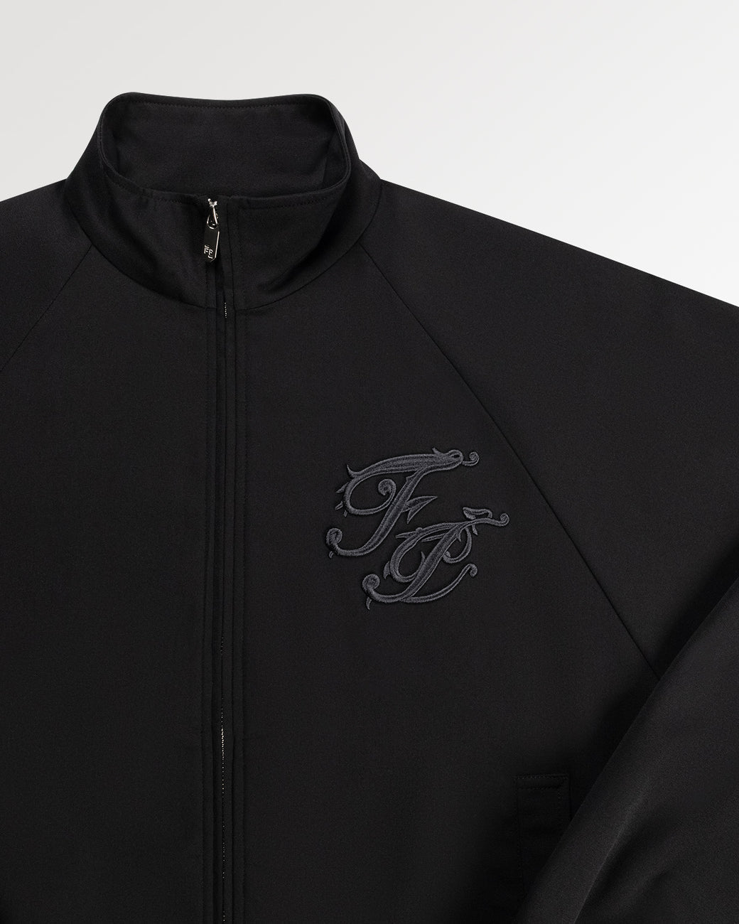 FILLING PIECES Track Jacket Raglan Black
