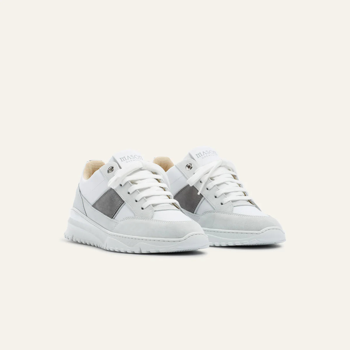 MASON GARMENTS - Tia Runner - White Grey