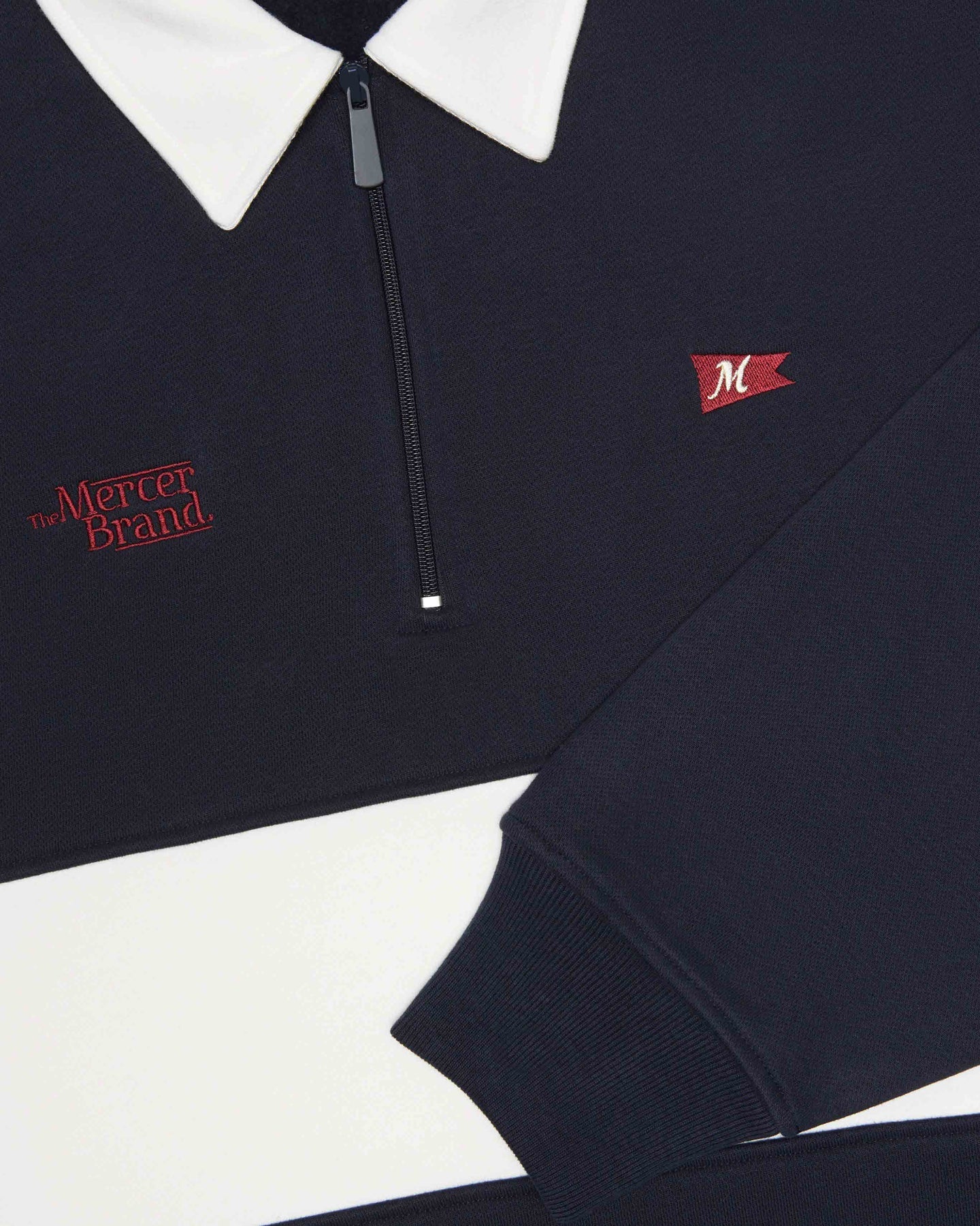 MERCER The Mercer Rugby Polo Blue
