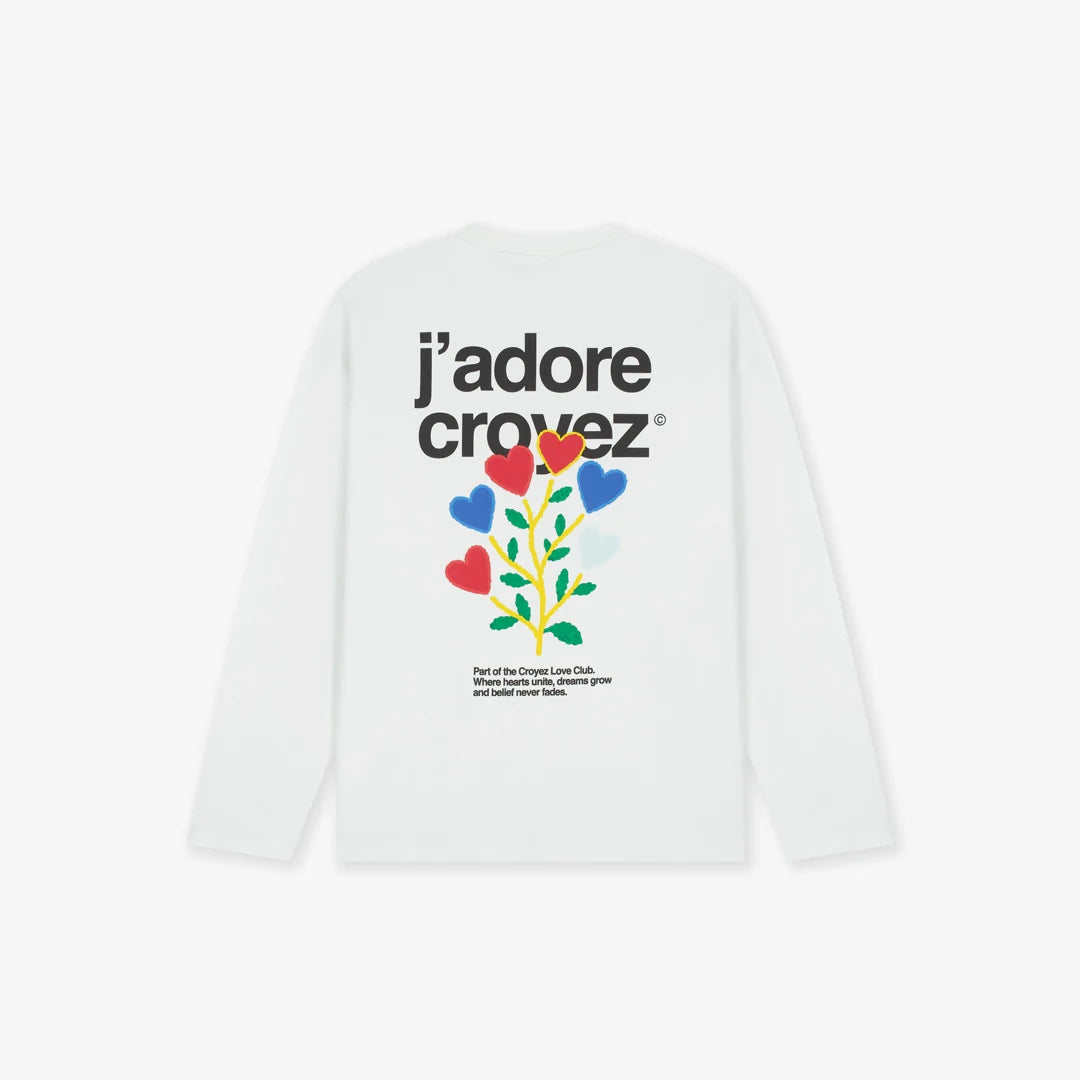 Croyez J'Adore Longsleeve | White