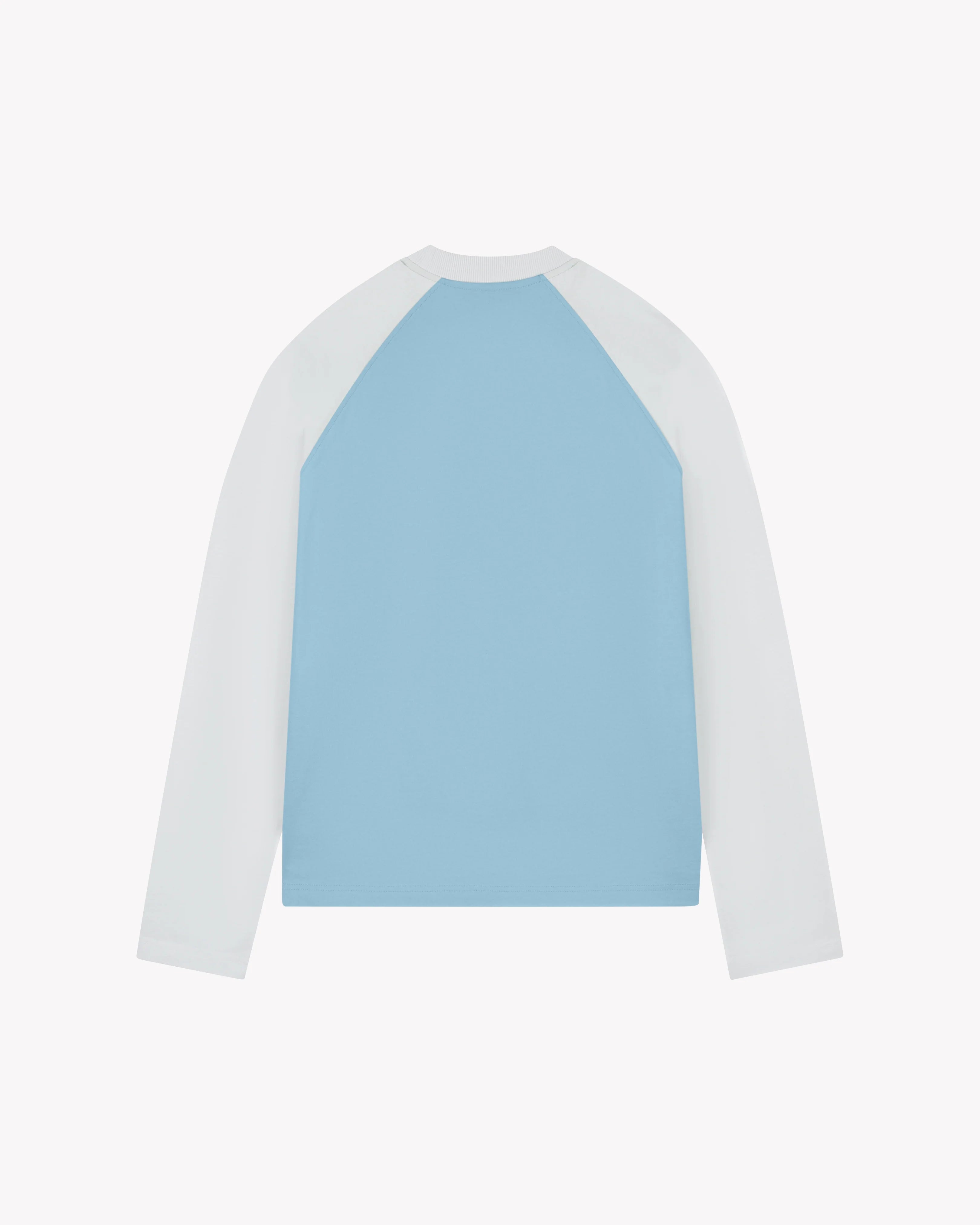 SAINT BLANC BLEND LOGO RAGLAN LONGSHIRT Blue