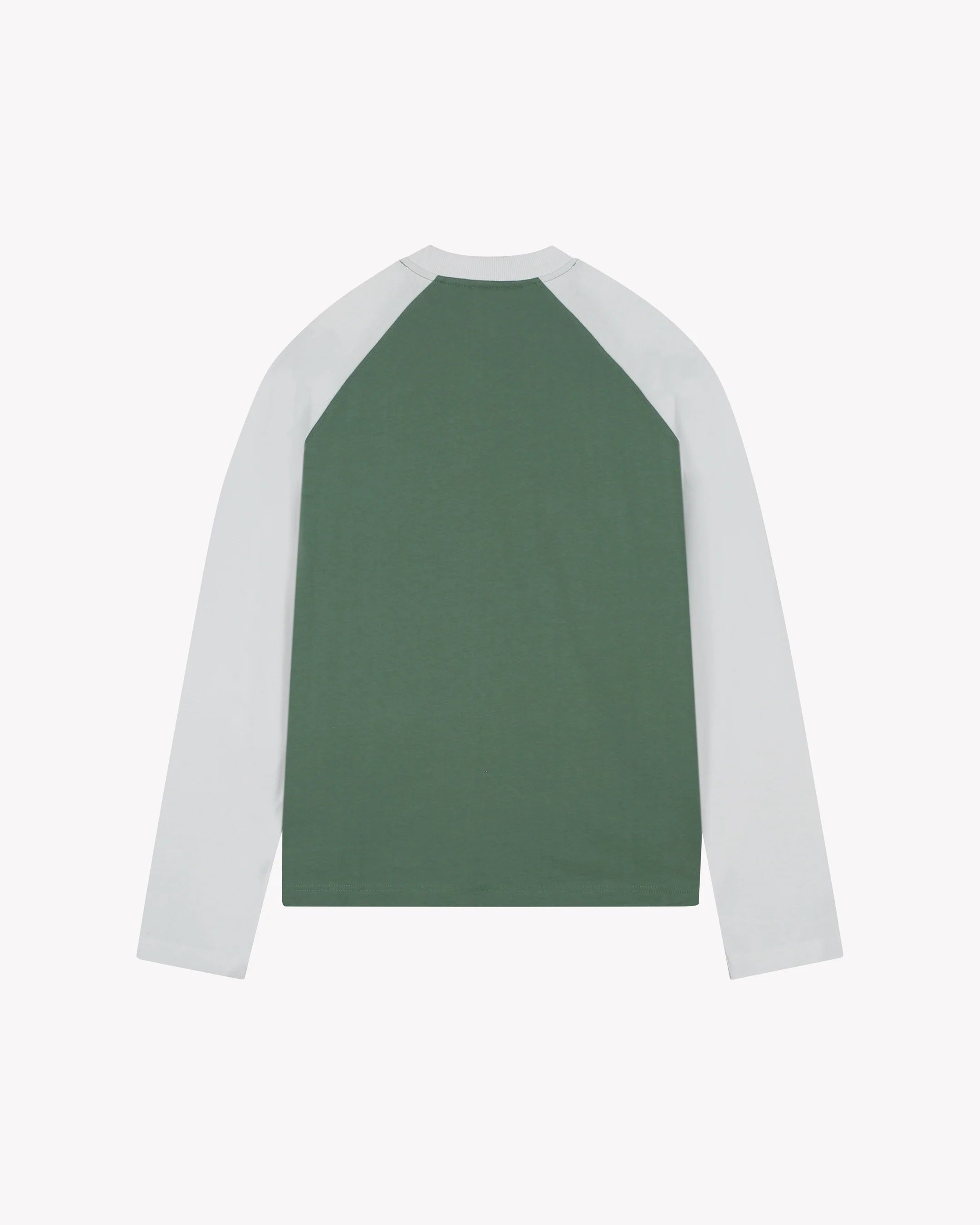SAINT BLANC BLEND LOGO RAGLAN LONGSHIRT Green