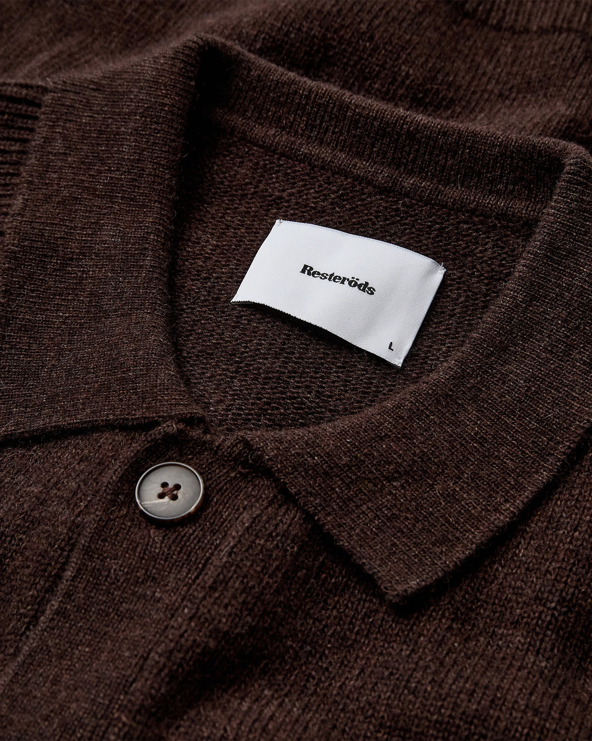 RESTERÖDS DEAN CARDIGAN | BROWN