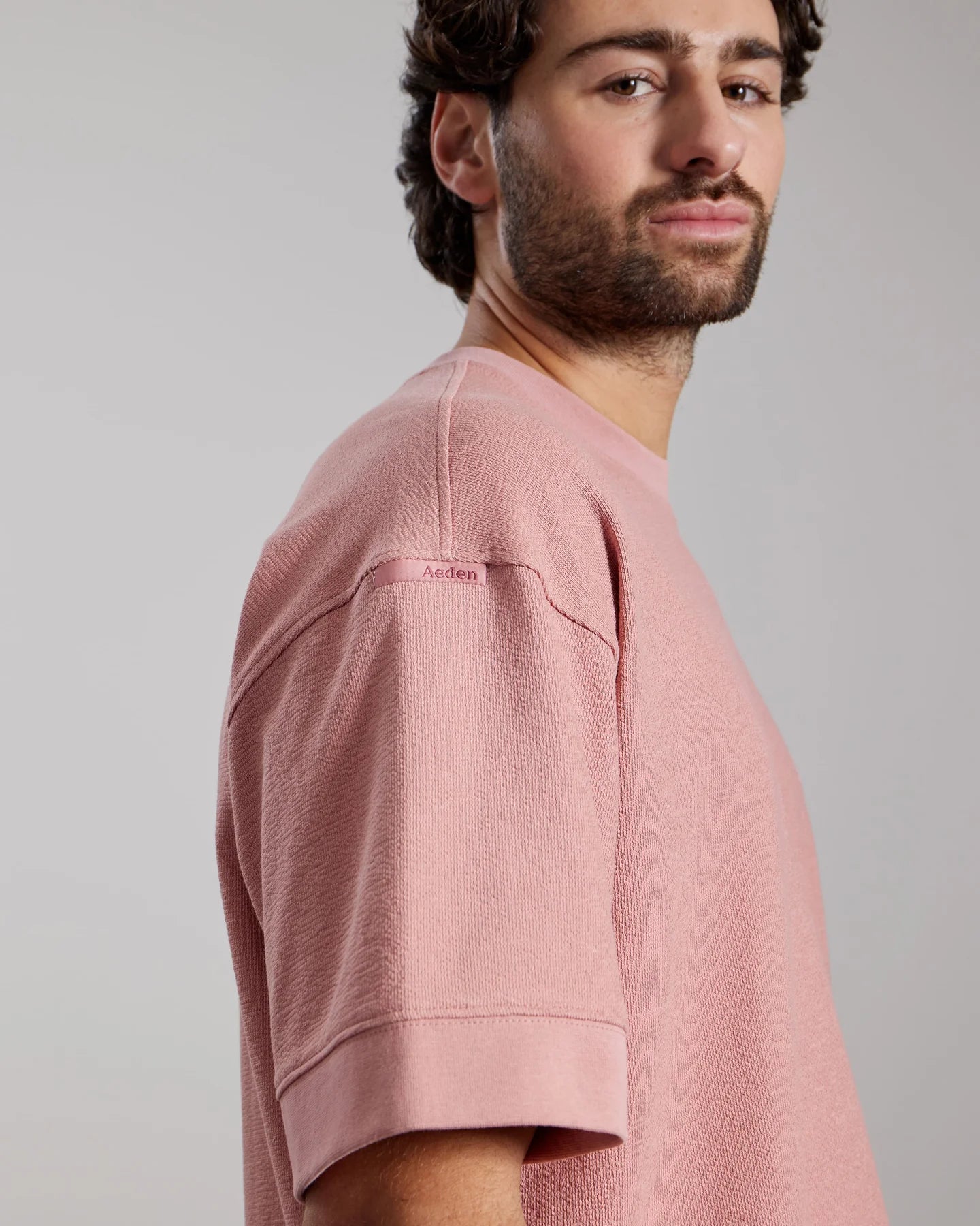 AEDEN JORDAN TEE | ASH ROSE