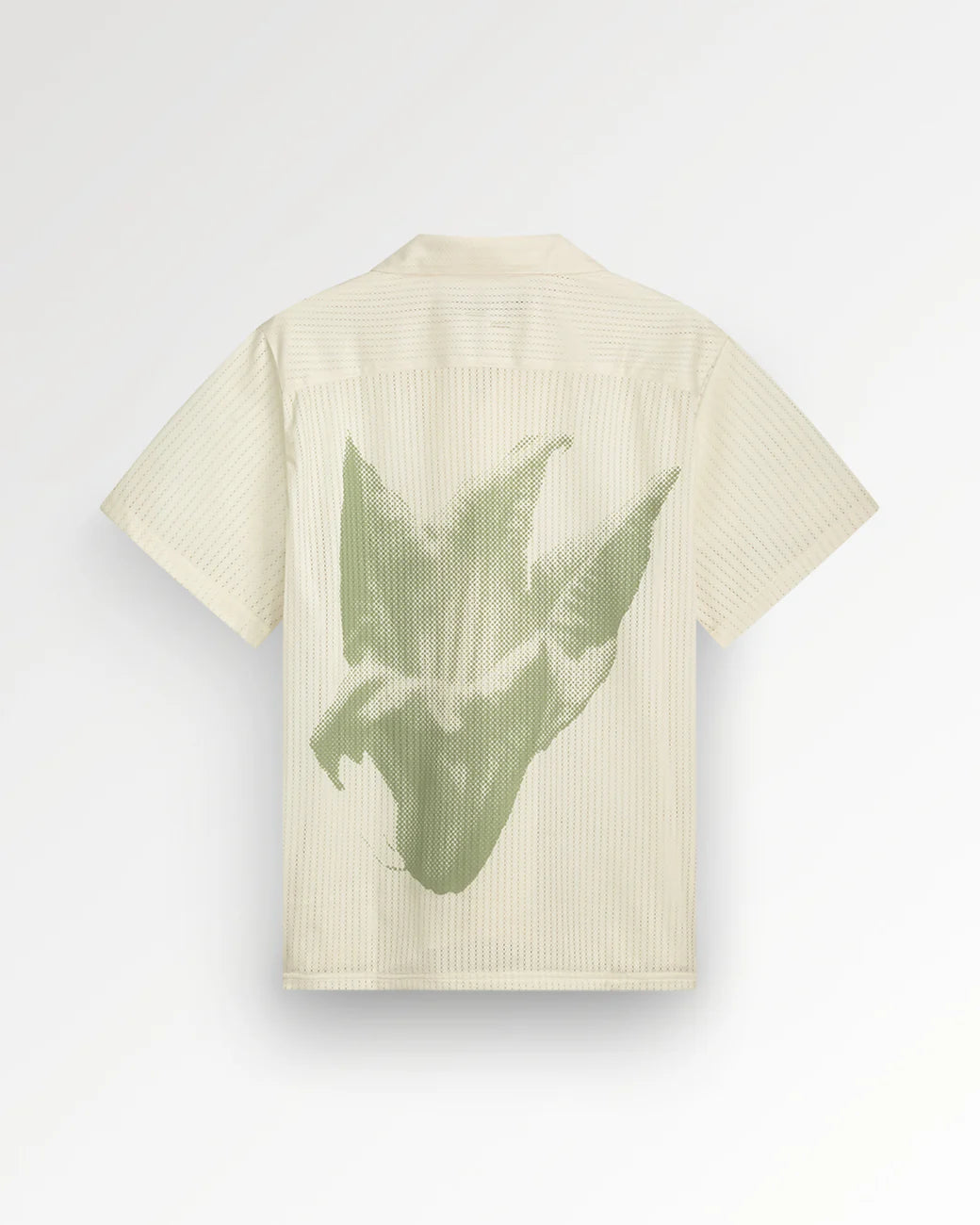 FILLING PIECES RESORT SHIRT MESH Antique White