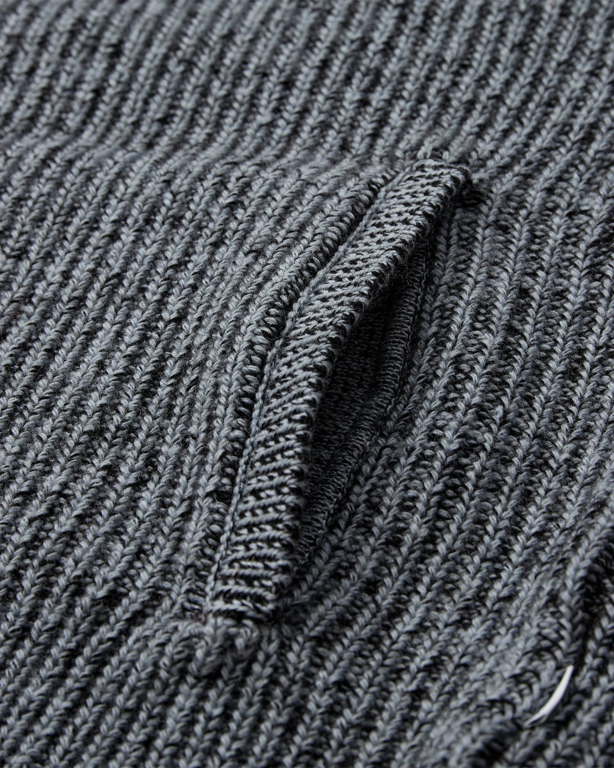 RESTERÖDS FLOYD ZIP CARDIGAN | BLUE/GREY