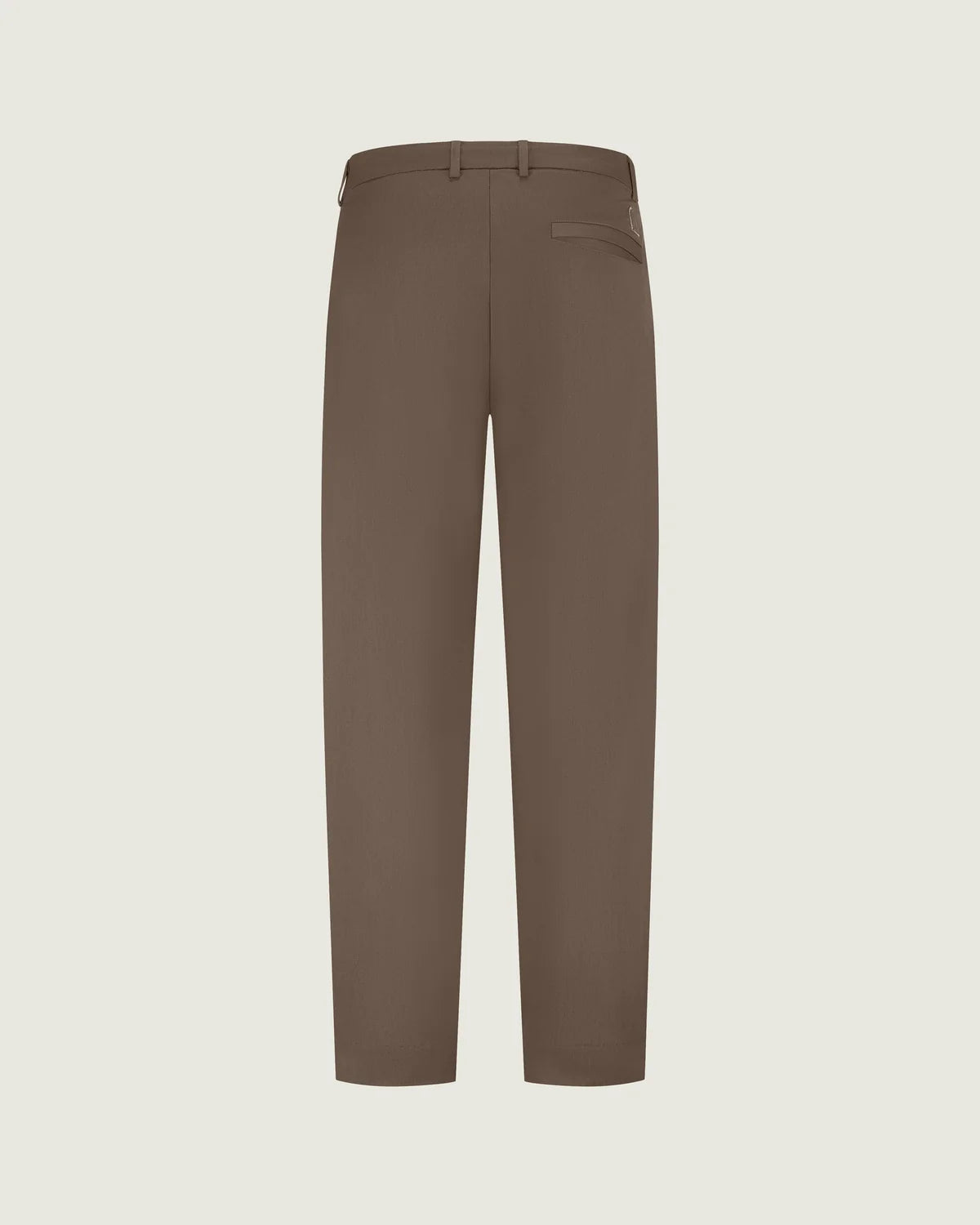 DUQUEZZI WOOL BLEND TROUSERS | CARAMEL SYRUP