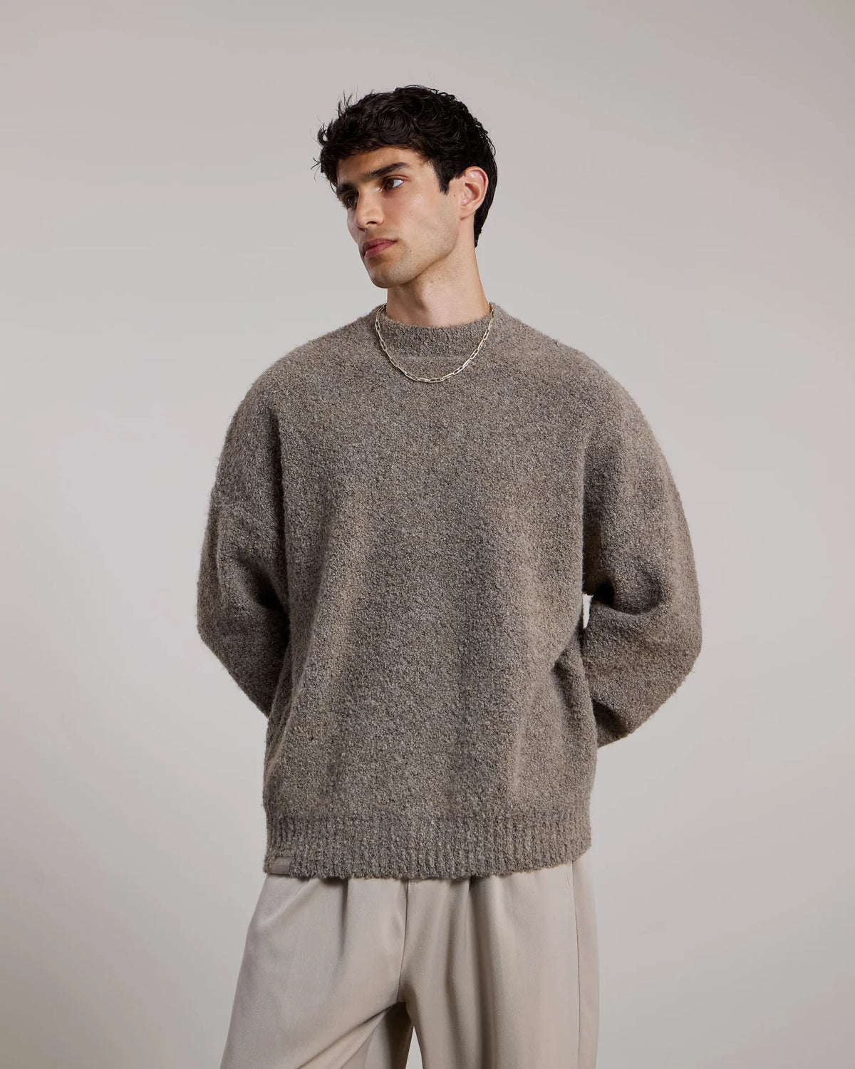AEDEN MOZENO KNIT | GREY MEL.