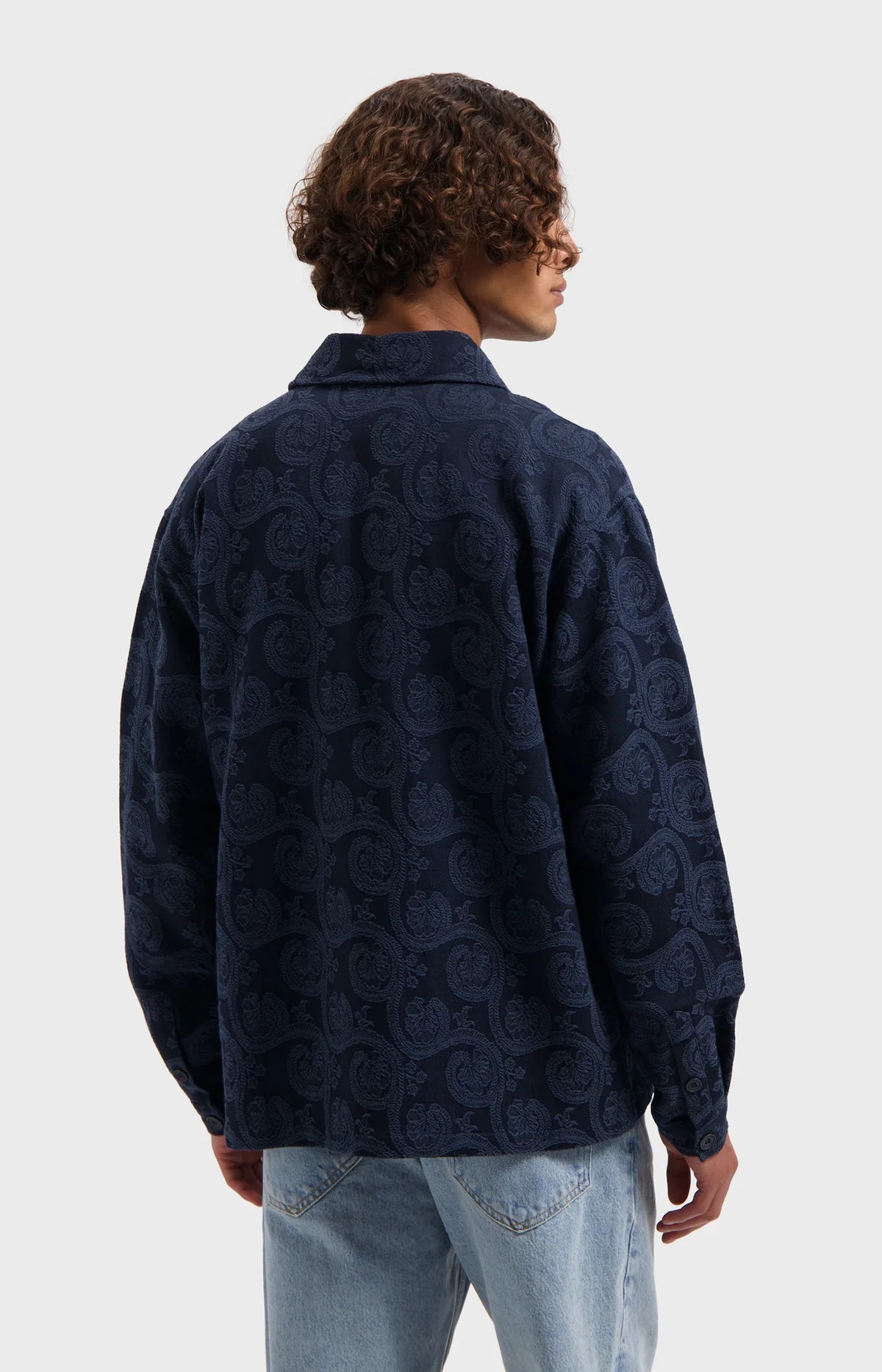 LAW OF THE SEA MARINE JACQUARD SHIRT Sky Captain