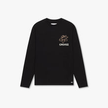 Afbeelding in Gallery-weergave laden, CROYEZ GARDENER LONGSLEEVE T-SHIRT | BLACK