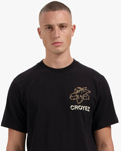 CROYEZ GARDENER T-SHIRT | BLACK