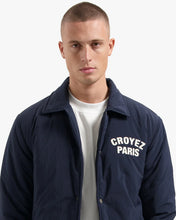 Afbeelding in Gallery-weergave laden, CROYEZ PARIS PADDED COACH JACKET | NAVY