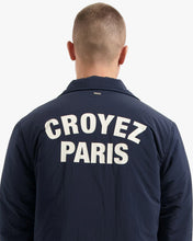 Afbeelding in Gallery-weergave laden, CROYEZ PARIS PADDED COACH JACKET | NAVY