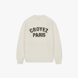 CROYEZ PARIS KNIT SWEATER | OFF -WHITE