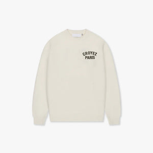 CROYEZ PARIS KNIT SWEATER | OFF -WHITE
