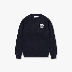 CROYEZ PARIS KNIT SWEATER | NAVY
