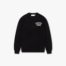 Afbeelding in Gallery-weergave laden, CROYEZ PARIS KNIT SWEATER | BLACK
