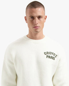 CROYEZ PARIS KNIT SWEATER | OFF -WHITE