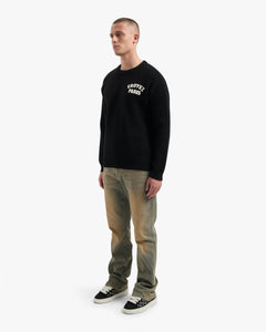CROYEZ PARIS KNIT SWEATER | BLACK