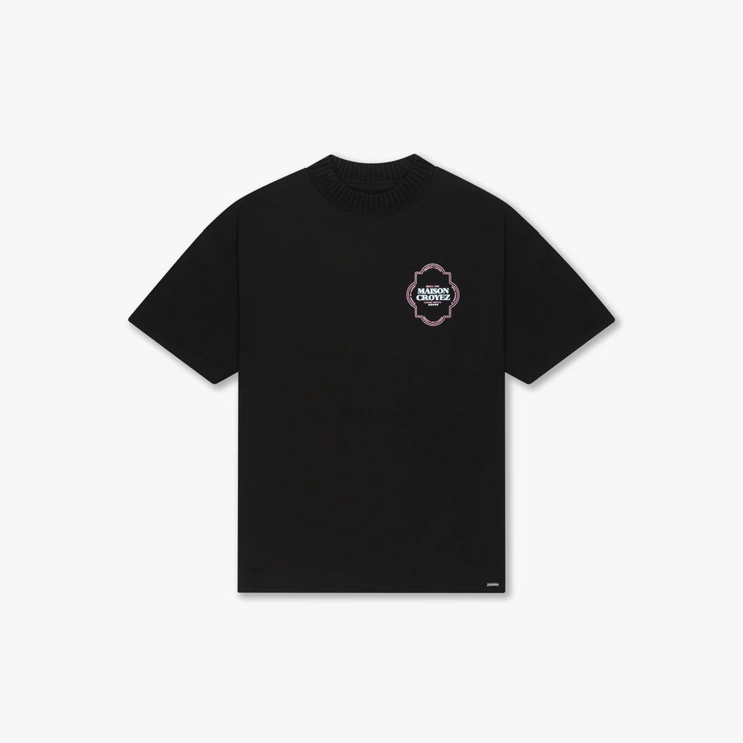 CROYEZ MOROCCAN T-SHIRT Black/Pink
