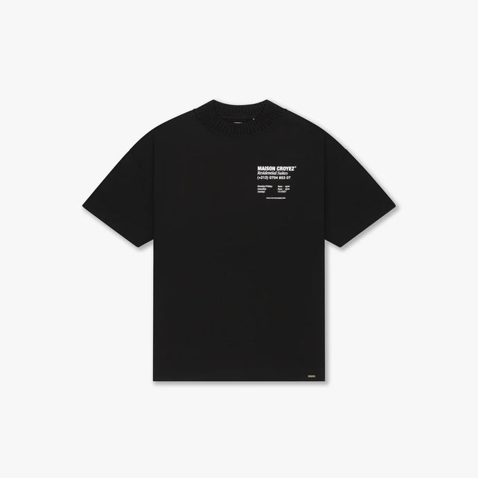 CROYEZ MAISON T-SHIRT - Black