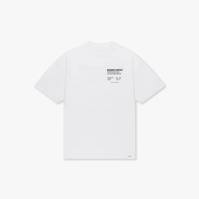 CROYEZ MAISON T-SHIRT - White