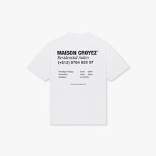 Afbeelding in Gallery-weergave laden, CROYEZ MAISON T-SHIRT - White