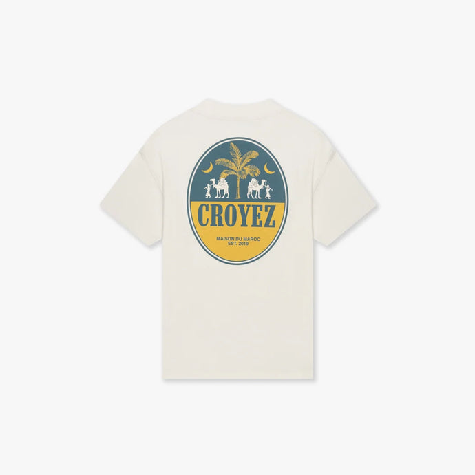 CROYEZ CAMEL T-SHIRT - Off-White