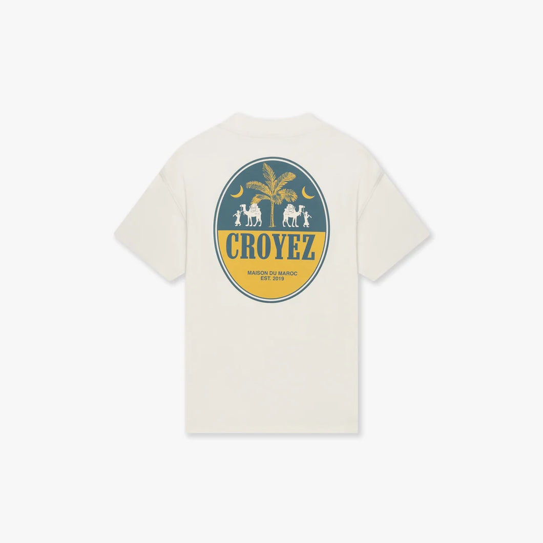 CROYEZ CAMEL T-SHIRT - Off-White