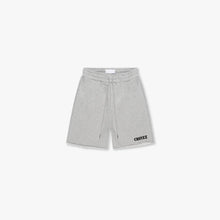 Afbeelding in Gallery-weergave laden, CROYEZ SMOKING LOGO SHORTS - Grey Melange